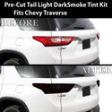 Full Headlight Taillight Precut Smoked PPF Tint Kit Film Overlay Fits Chevy Traverse 2018 - 2021 - Bogar Tech Designs