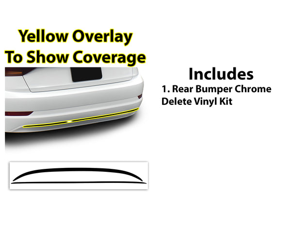 Vinyl Chrome Delete Wheel Rim Front Grille Trim Blackout Decal Stickers Overlay Film Fits Volkswagen Jetta 2019 - 2025 - Bogar Tech Designs
