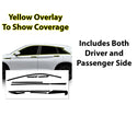 Vinyl Chrome Delete Grille Side Window Rear Blackout Decal Stickers Overlay Film Fits Infiniti QX50 2019 - 2025 - Bogar Tech Designs