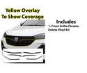 Vinyl Chrome Delete Grille Side Window Wheel Blackout Decal Stickers Overlay Film Fits Buick Encore GX 2020 - 2025 - Bogar Tech Designs