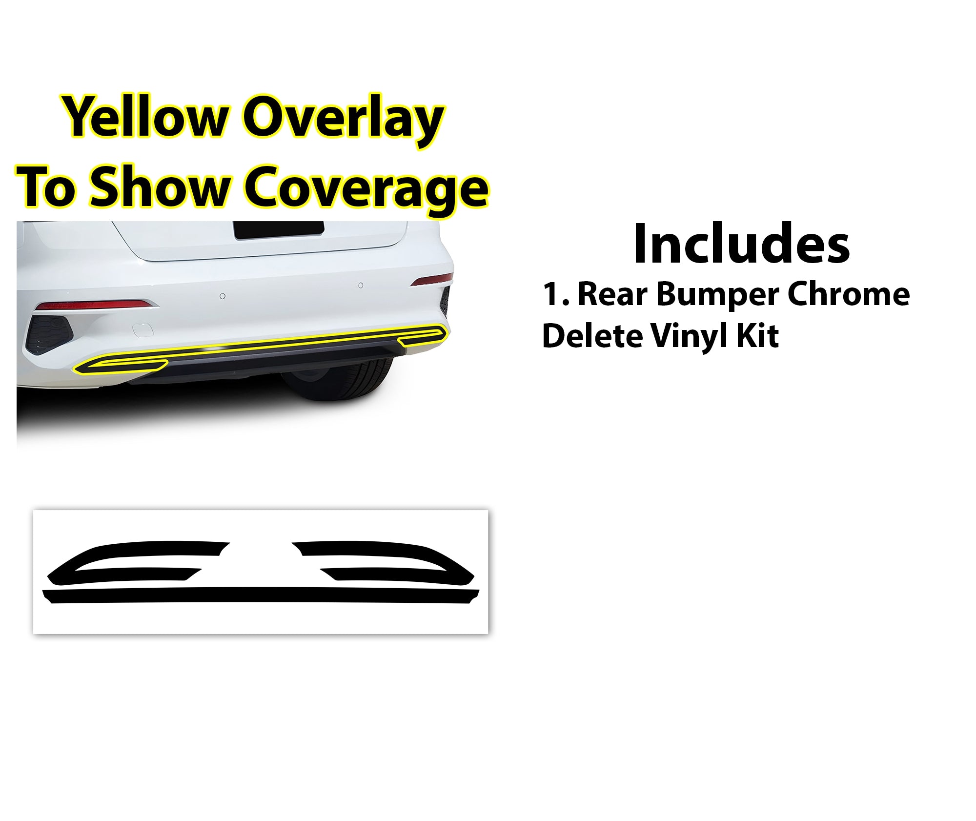 Vinyl Chrome Delete Grille Window Wheel Blackout Decal Stickers Overlay Film Fits Audi A3 2022 - 2025 - Bogar Tech Designs