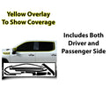 Vinyl Chrome Delete Blackout Decal Stickers Overlay Film Fits GMC Sierra 1500 2022 - 2025 - Bogar Tech Designs