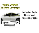 Vinyl Chrome Delete Grille Side Window Wheel Blackout Decal Stickers Overlay Film Fits Infiniti QX55 2022 - 2025 - Bogar Tech Designs