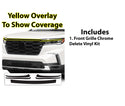 Vinyl Chrome Delete Grille Window Wheel Blackout Decal Stickers Overlay Film Fits Honda Pilot 2023 - 2025 - Bogar Tech Designs