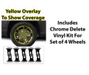 Vinyl Chrome Delete Grille Window Wheel Blackout Decal Stickers Overlay Film Fits Honda Pilot 2023 - 2025 - Bogar Tech Designs