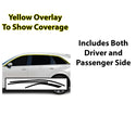 Vinyl Chrome Delete Side Window Trim Front Grille Blackout Decal Stickers Overlay Film Fits Mazda CX - 90 2024 - 2025 - Bogar Tech Designs