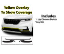 Vinyl Chrome Delete Grille Side Window Rear Blackout Decal Stickers Overlay Film Fits Kia Carnival 2022-2025