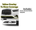 Vinyl Chrome Delete Blackout Decal Stickers Overlay Film Fits Infiniti QX80 - Bogar Tech Designs