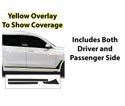 Vinyl Chrome Delete Blackout Decal Stickers Overlay Film Fits BMW X7 2019-2025