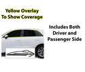 Vinyl Chrome Delete Blackout Decal Stickers Overlay Film Fits Audi Q3 2019 - 2025 - Bogar Tech Designs
