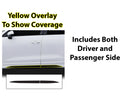 Vinyl Chrome Delete Blackout Decal Stickers Overlay Film Fits Audi Q3 2019 - 2025 - Bogar Tech Designs