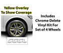 Vinyl Chrome Delete Blackout Decal Stickers Overlay Film Fits Audi Q3 2019 - 2025 - Bogar Tech Designs