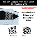 Fits Cadillac CT5 2020-2026 Animal Leopard Cheetah Cow Window Vinyl Decal Stickers
