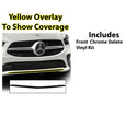 Vinyl Chrome Delete Blackout Decal Stickers Overlay Film Fits Mercedes Benz CLA 200 250 2020 - 2025 - Bogar Tech Designs