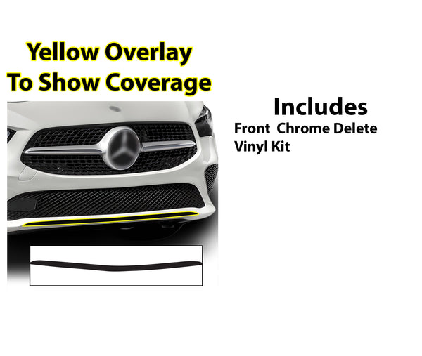 Vinyl Chrome Delete Blackout Decal Stickers Overlay Film Fits Mercedes Benz CLA 200 250 2020 - 2025 - Bogar Tech Designs