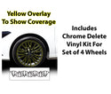 Vinyl Chrome Delete Blackout Decal Stickers Overlay Film Fits Mercedes Benz CLA 200 250 2020 - 2025 - Bogar Tech Designs