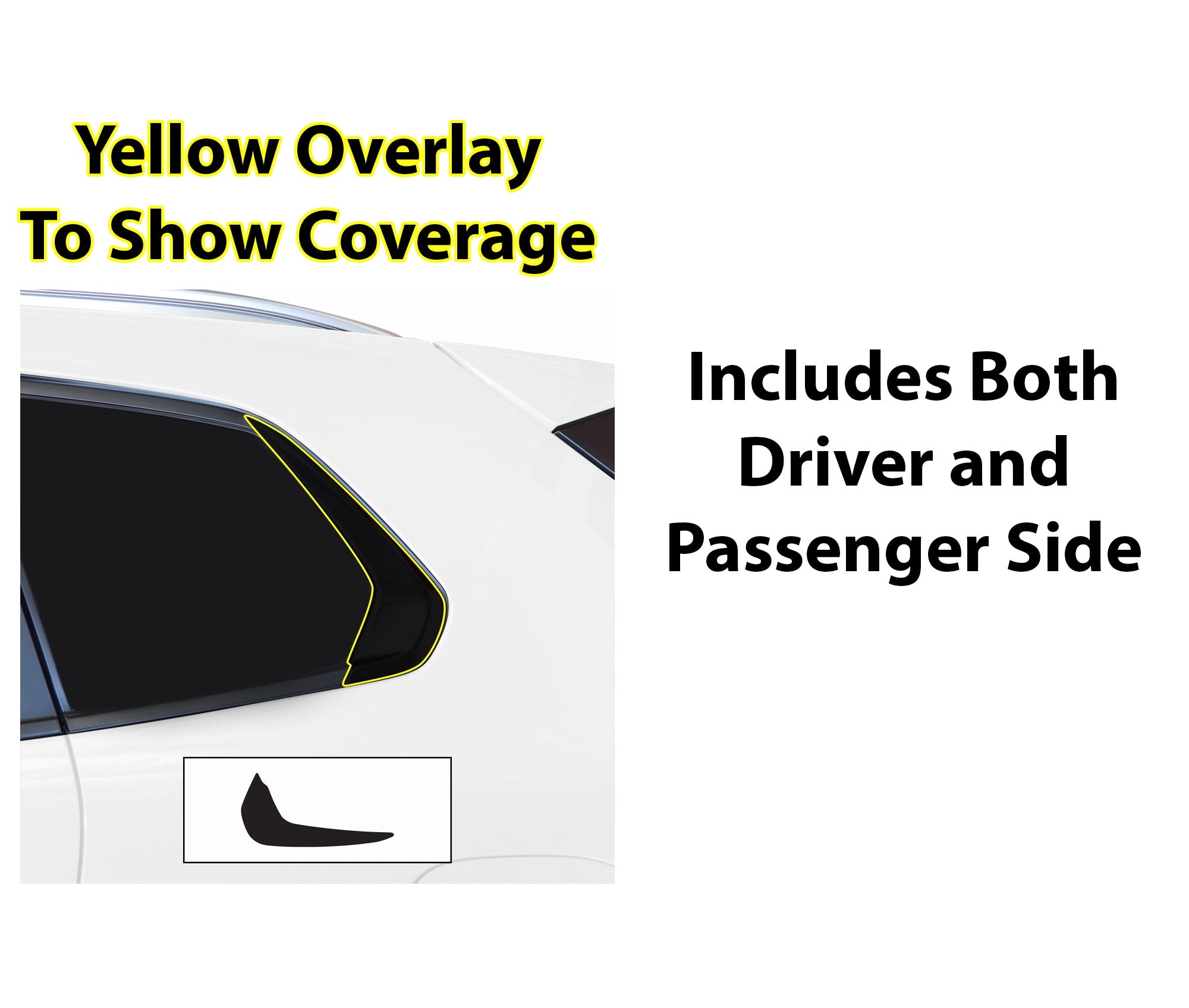 Vinyl Chrome Delete Blackout Decal Stickers Overlay Film Fits Mazda Cx - 50 2022 - 2025 - Bogar Tech Designs