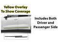 Vinyl Chrome Delete Blackout Decal Stickers Overlay Fits Audi Q8 2019 - 2025 - Bogar Tech Designs