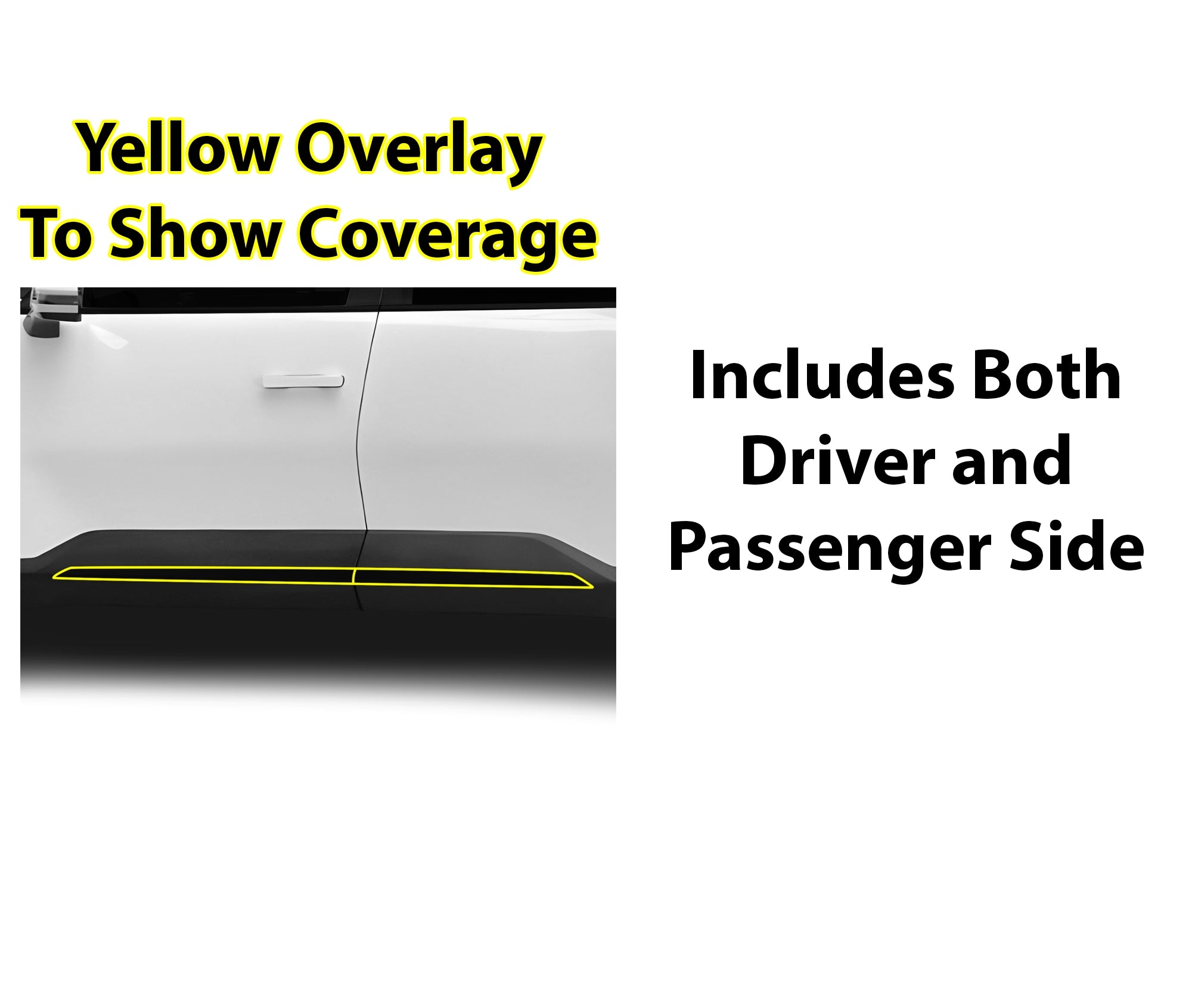 Vinyl Chrome Delete Blackout Decal Stickers Overlay Film Fits Kia EV9 2024 - 2025 - Bogar Tech Designs