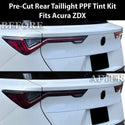 Acura ZDX 2024–2026 Dark Smoke Headlight & Taillight Tint Kit – Precut Vinyl Lens Overlays