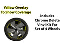 Vinyl Chrome Delete Side Window Blackout Decal Stickers Overlay Film Fits Nissan Ariya 2023 - 2025 - Bogar Tech Designs
