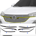 Buick Encore GX 2020-2026 Front Grille Blackout Chrome Delete Kit – Precut Gloss Black Vinyl Overlays