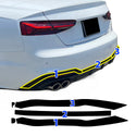 Fits Audi S5 Convertible 2020-2024 Vinyl Chrome Delete Grille Blackout Decal Stickers Overlay Film