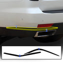 Vinyl Chrome Delete Side Window Blackout Decal Stickers Overlay Film Fits Cadillac Escalade 2021-2024