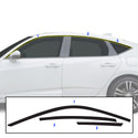 Acura Integra 2023-2026 Window Trim Blackout Chrome Delete Kit – Precut Gloss Black Vinyl Overlays
