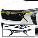 Vinyl Chrome Delete Front Grille Wheel Rim Blackout Decal Stickers Overlay Film Fits Chevrolet Trax 2024-2026