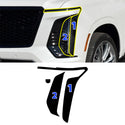 Fits Cadillac Escalade 2025-2026 Full Headlight Taillight Precut Smoked PPF Tint Kit Film Overlay