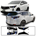 Full Headlight Taillight Precut Smoked PPF Tint Kit Film Overlay Fits Acura RDX 2019-2025