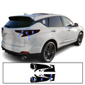Full Headlight Taillight Precut Smoked PPF Tint Kit Film Overlay Fits Acura RDX 2019-2025