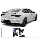 Fits Acura TLX 2021-2025 Full Headlight Taillight Precut Smoked PPF Tint Kit Overlay Film