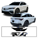 Acura ZDX 2024–2026 Dark Smoke Headlight & Taillight Tint Kit – Precut Vinyl Lens Overlays