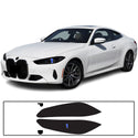 Full Headlight Taillight Precut Smoked PPF Tint Kit Film Overlay Fits BMW 4 Series 2021-2025