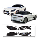 BMW Z4 2019–2026 Dark Smoke Headlight & Taillight Tint Kit – Precut Vinyl Lens Overlays
