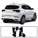 Buick Encore GX 2024–2026 Dark Smoke Headlight & Taillight Tint Kit – Precut Vinyl Lens Overlays