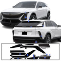 Full Headlight Taillight Precut Smoked PPF Tint Kit Film Overlay Fits Cadillac Lyriq 2023-2025