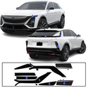 Full Headlight Taillight Precut Smoked PPF Tint Kit Film Overlay Fits Cadillac Lyriq 2023-2025