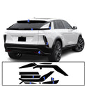 Full Headlight Taillight Precut Smoked PPF Tint Kit Film Overlay Fits Cadillac Lyriq 2023-2025