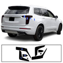 Full Headlight Taillight Precut Smoked PPF Tint Kit Film Overlay Fits Cadillac XT6 2020-2025