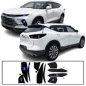 Full Headlight Taillight Precut Smoked PPF Tint Kit Film Overlay Fits Chevy Blazer 2023-2025