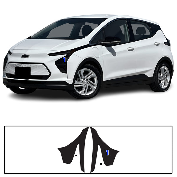 Full Headlight Taillight Precut Smoked PPF Tint Kit Film Overlay Fits Chevy Bolt 2022 2023