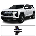 Fits Chevrolet Equinox 2025-2026 Full Headlight Taillight Precut Smoked PPF Tint Kit Film Overlay