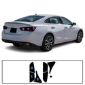 Full Headlight Taillight Precut Smoked PPF Tint Kit Film Overlay Fits Chevy Malibu 2016-2025