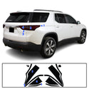 Full Headlight Taillight Precut Smoked PPF Tint Kit Film Overlay Fits Chevy Traverse 2018-2021