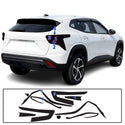 Full Headlight Taillight Precut Smoked PPF Tint Kit Film Overlay Fits Chevrolet Trax