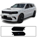 Tinted Racetrack Fog Light Taillight Third Brake Light Sidemarker Overlay Tint Film Fits Dodge Durango 2014-2025