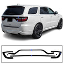 Tinted Racetrack Fog Light Taillight Third Brake Light Sidemarker Overlay Tint Film Fits Dodge Durango 2014-2025